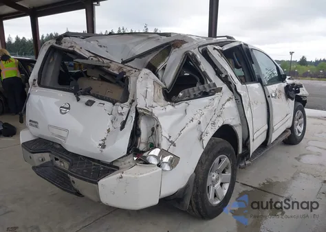 2004 Nissan Pathfinder Armada Se from USA, damaged, VIN 5N1AA08B44N717061